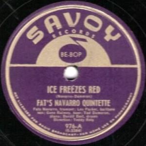 Ice Freezes Red